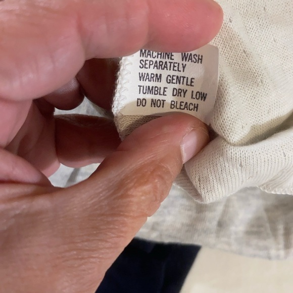 Vintage Wilson Uniform Baseball Henley Shirt Navy Gray #1 - Picture 9 of 12